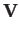 $\displaystyle \mathbf{V}$