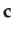 $\displaystyle \mathbf{c}$